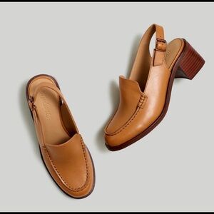 Madewell Slingback Heeled Loafer
